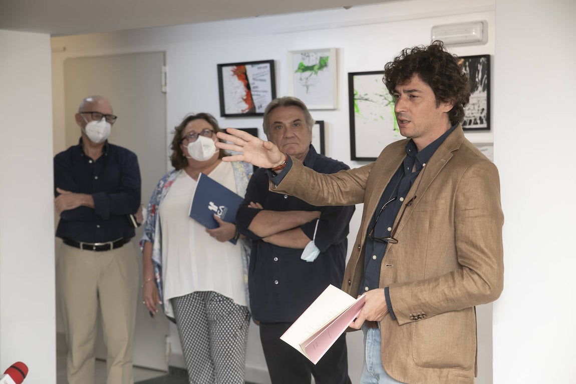 La exposición de Pepe Amate en el Colegio de Abogados de Córdoba, en imágenes