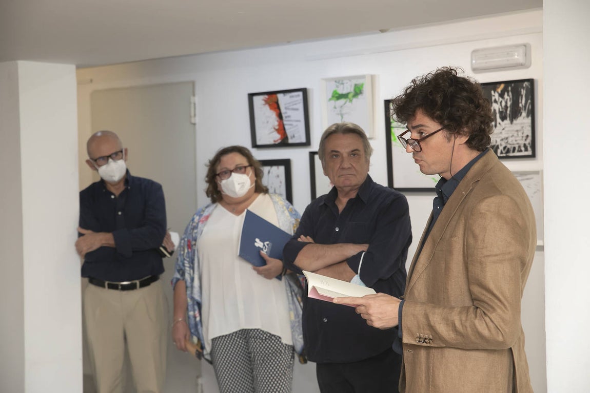 La exposición de Pepe Amate en el Colegio de Abogados de Córdoba, en imágenes