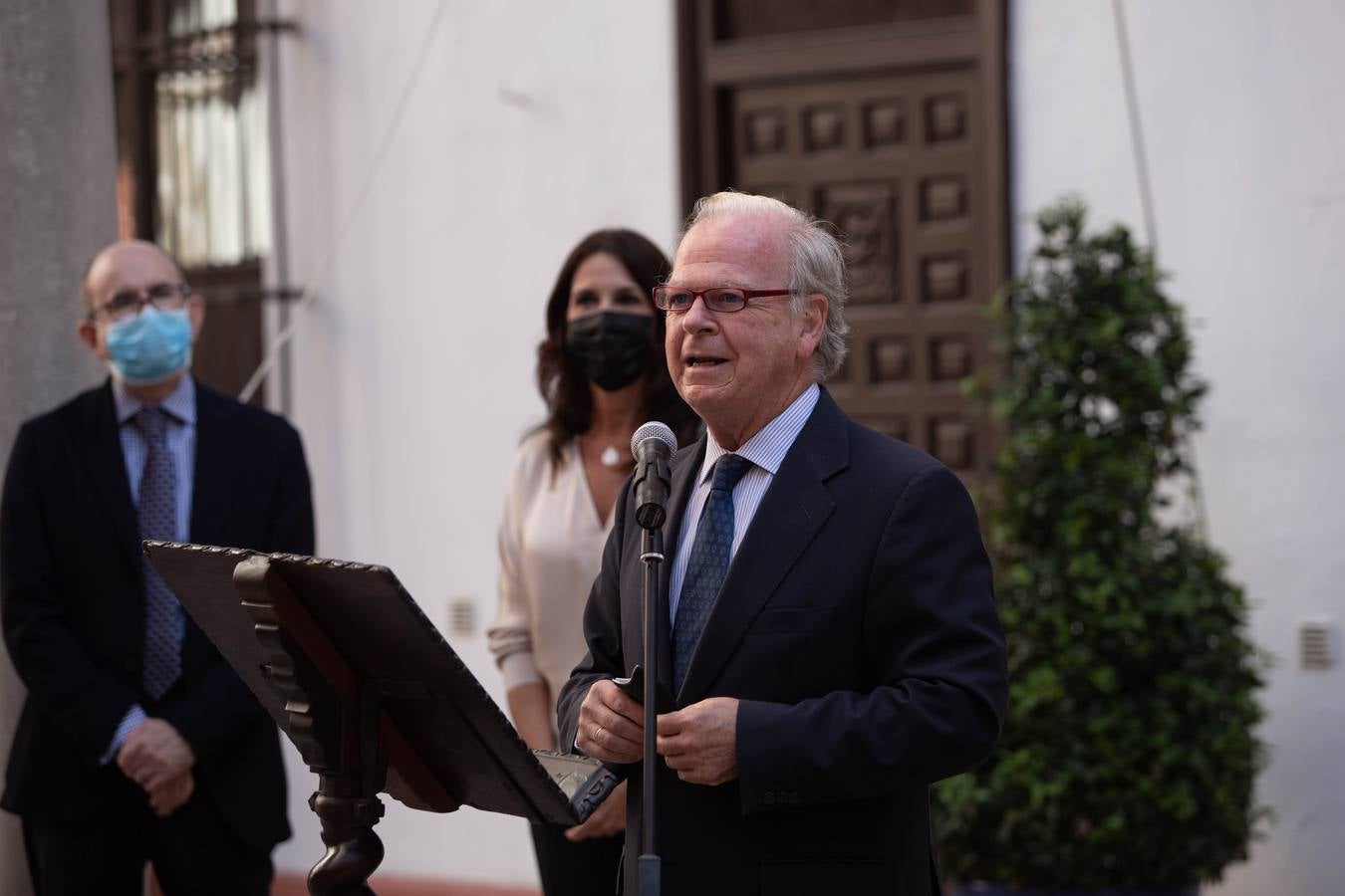 Inauguración de la exposición sobre el cuadro &#039;La Virgen de Belén&#039; de Murillo en el Hospital de la Caridad de Sevilla