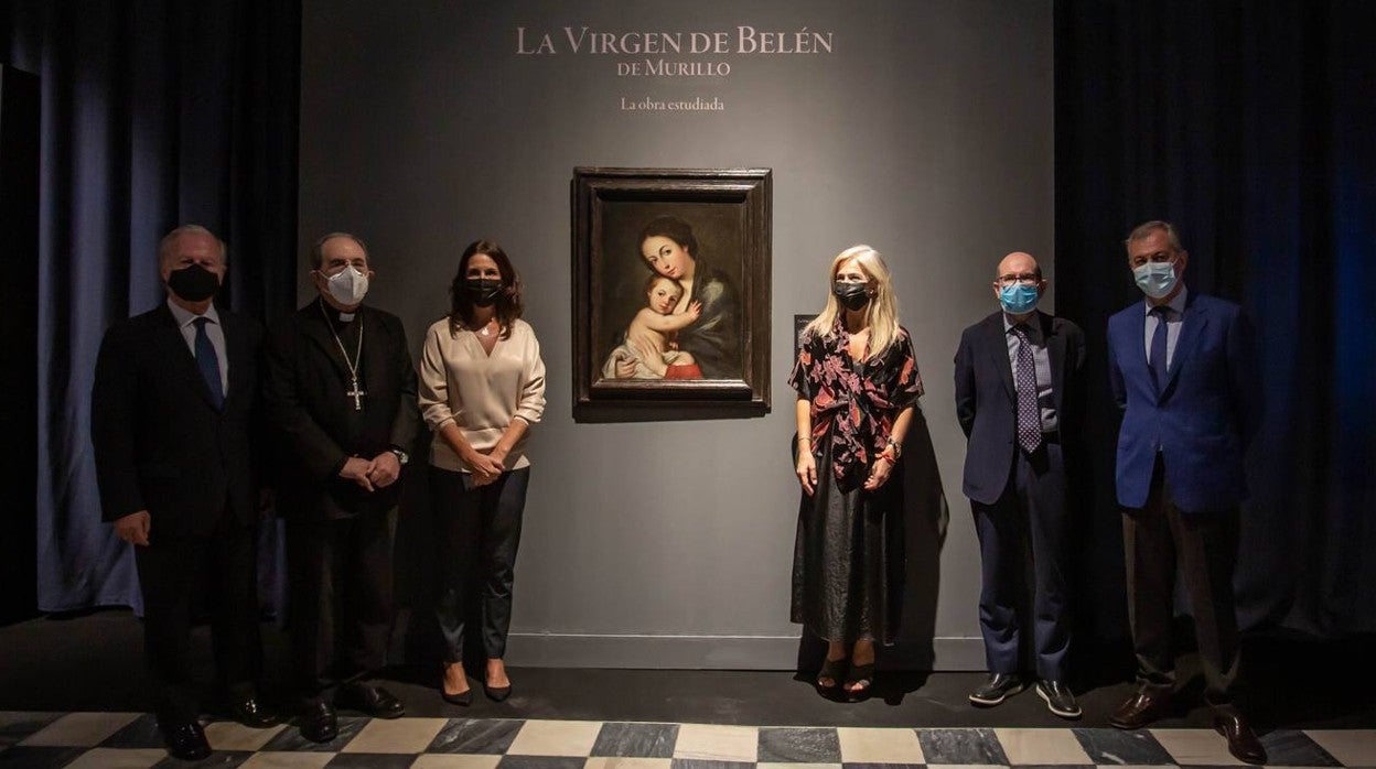 Inauguración de la exposición sobre el cuadro &#039;La Virgen de Belén&#039; de Murillo en el Hospital de la Caridad de Sevilla