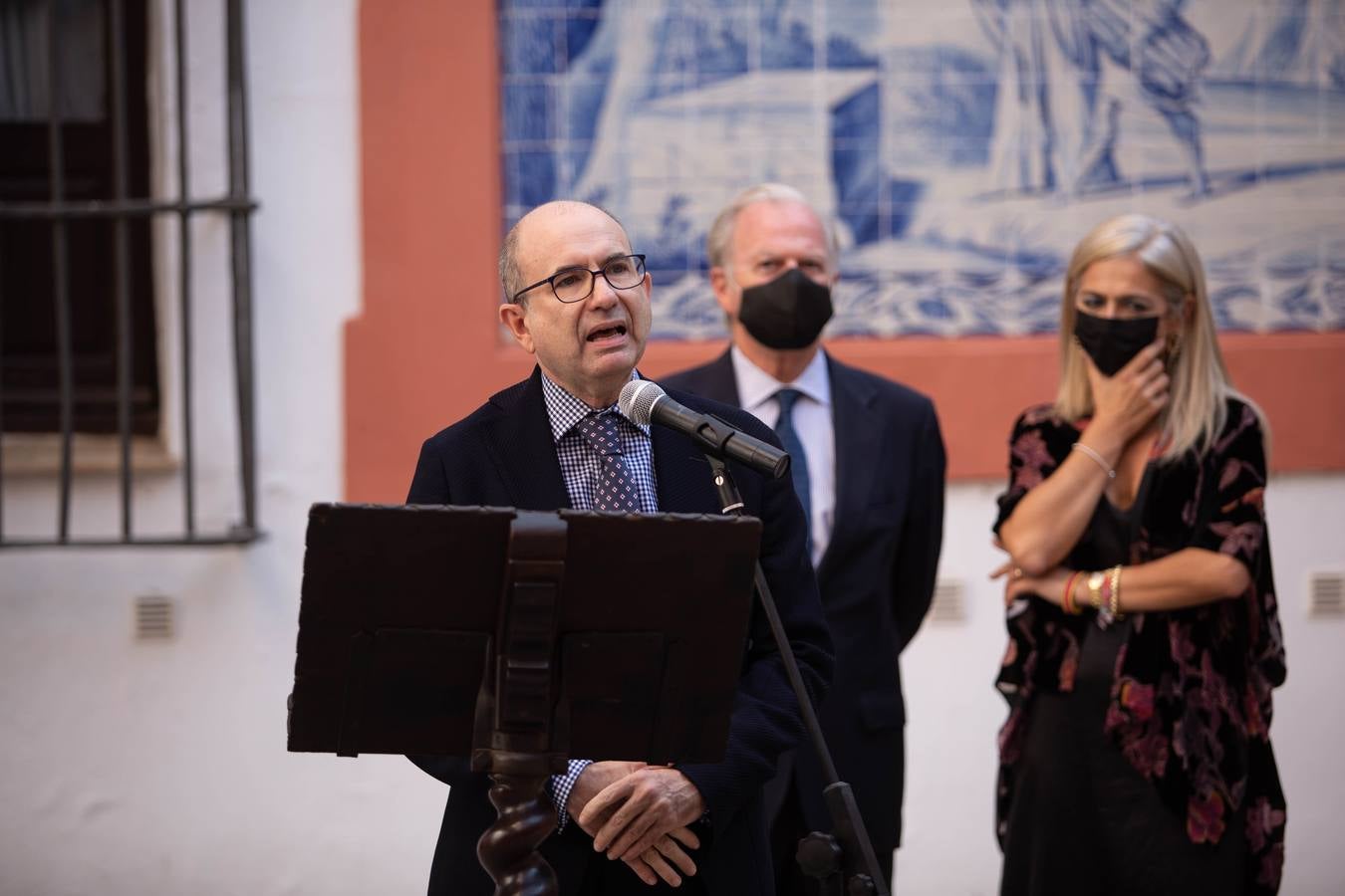 Inauguración de la exposición sobre el cuadro &#039;La Virgen de Belén&#039; de Murillo en el Hospital de la Caridad de Sevilla