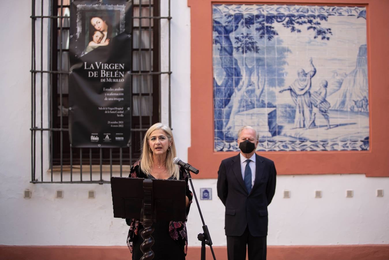 Inauguración de la exposición sobre el cuadro &#039;La Virgen de Belén&#039; de Murillo en el Hospital de la Caridad de Sevilla