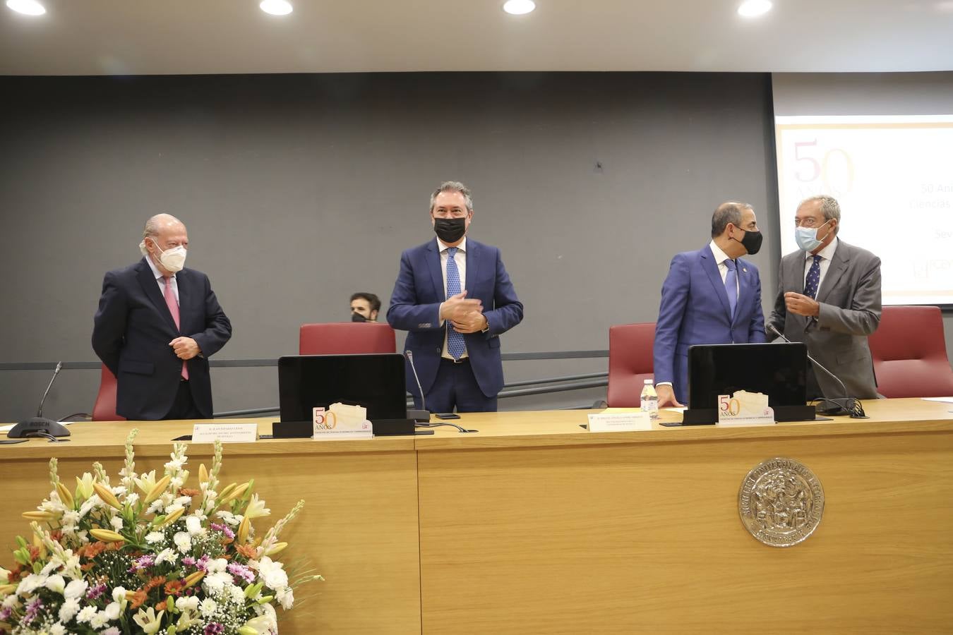 En imágenes, celebración del 50º aniversario de la Facultad de Económicas y Empresariales de Sevilla