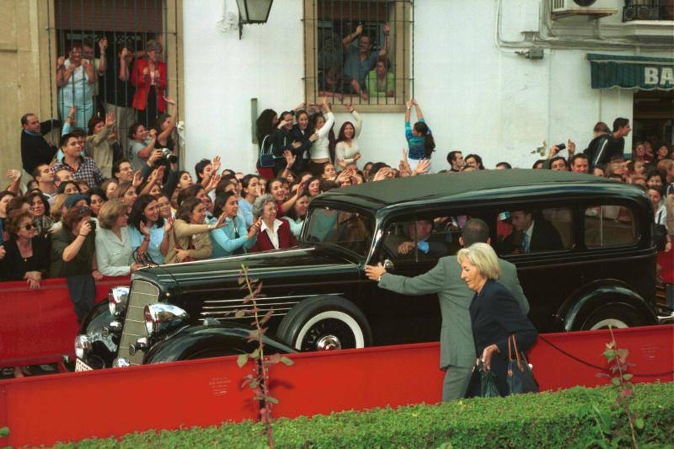 La boda de Finito y Arantxa en Córdoba hace 20 años, en imágenes