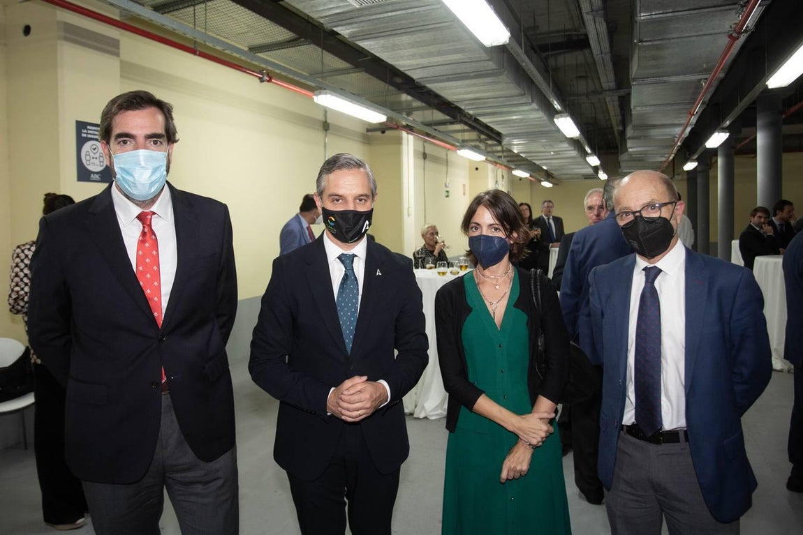 Luis Montoto, Juan Bravo, Consuelo Rodríguez y Enrique Montero