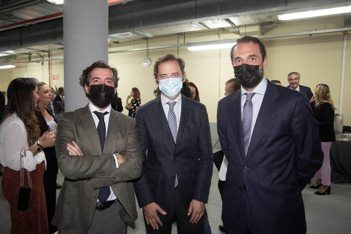 José Manuel Galán, Cayetano Buendía y Javier Loarte