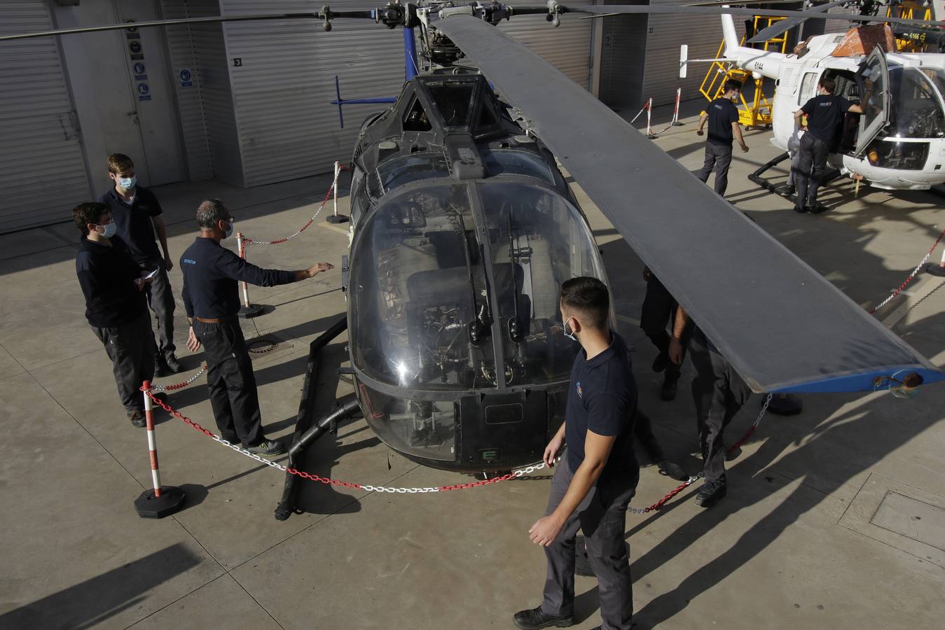 Narcoavionetas para hacer prácticas en un instituto de Sevilla