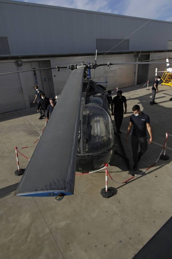 Narcoavionetas para hacer prácticas en un instituto de Sevilla