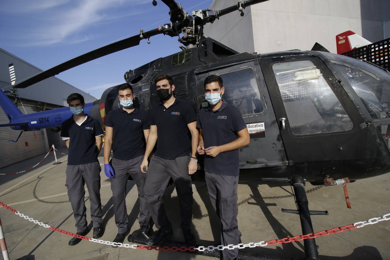 Narcoavionetas para hacer prácticas en un instituto de Sevilla