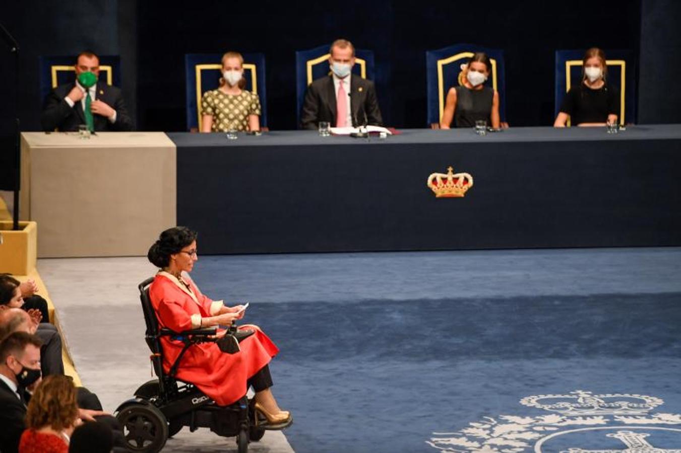 La nadadora Teresa Perales, premio Princesa de Asturias de Deportes. 