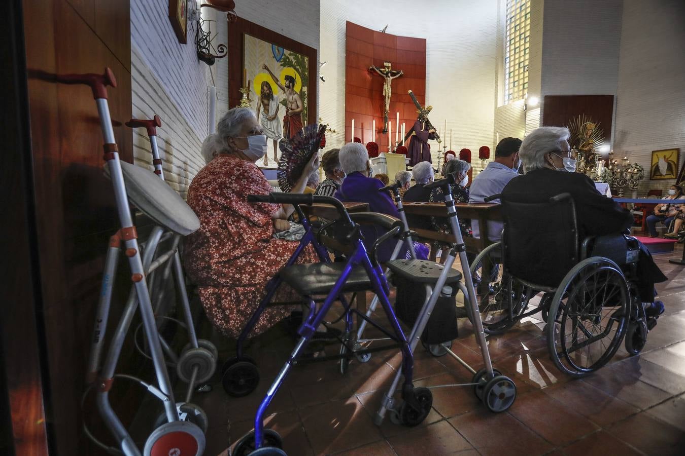 Jubileo de enfermos ante el Gran Poder