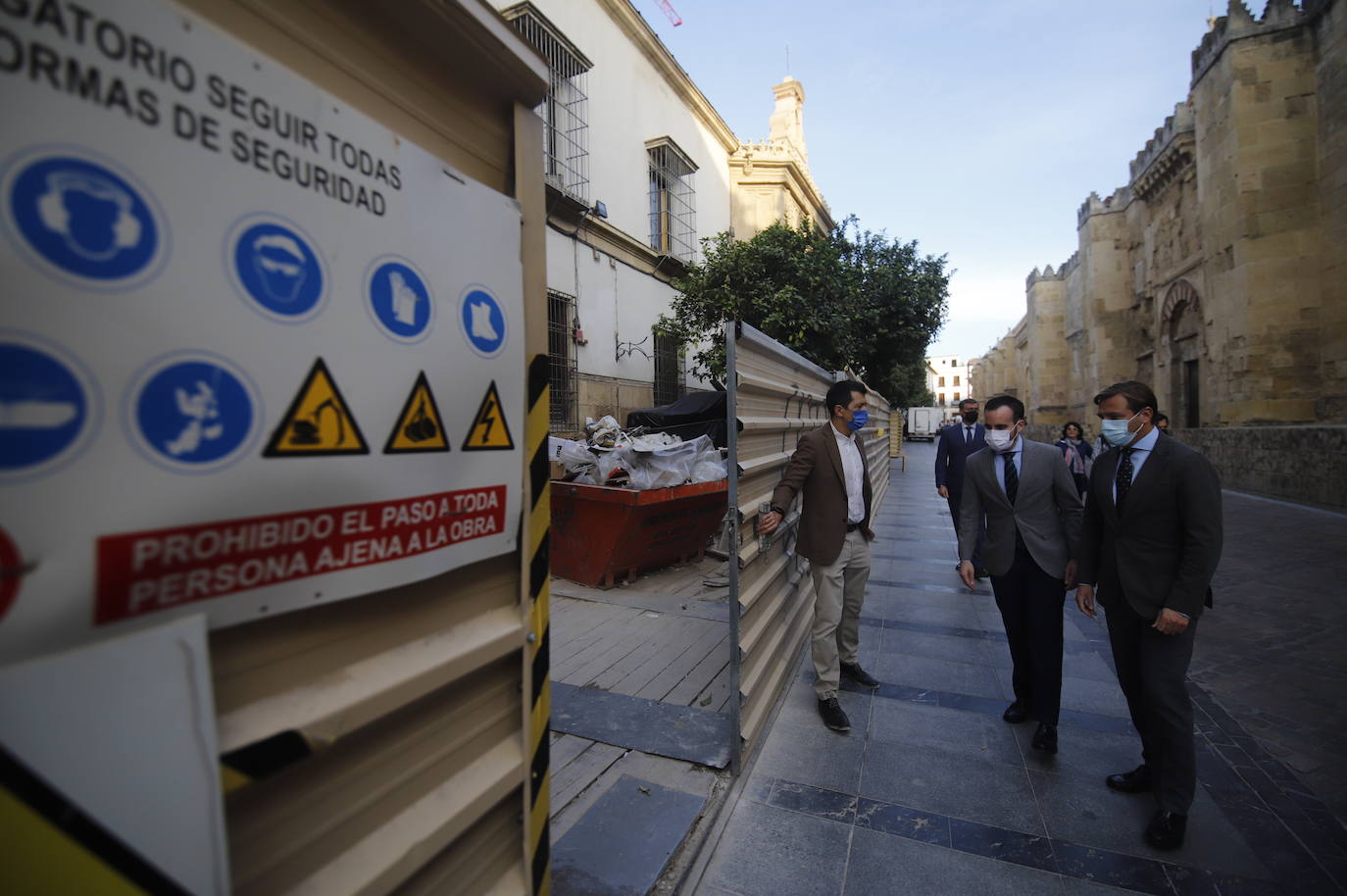 La fase final de las obras del Palacio de Congresos de Córdoba, en imágenes