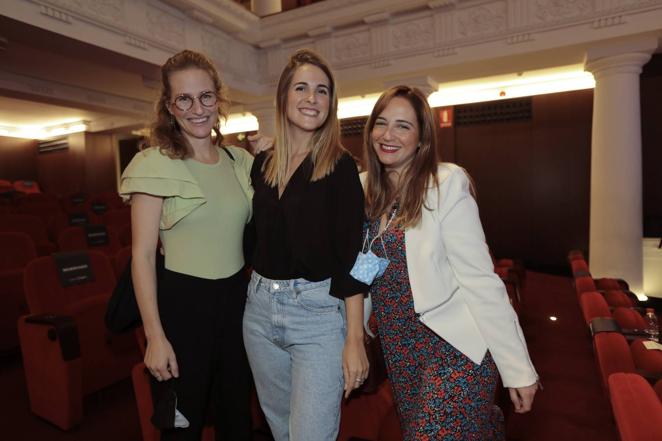 Noelia Cruzado, Elena Fernández y Laura Liñán