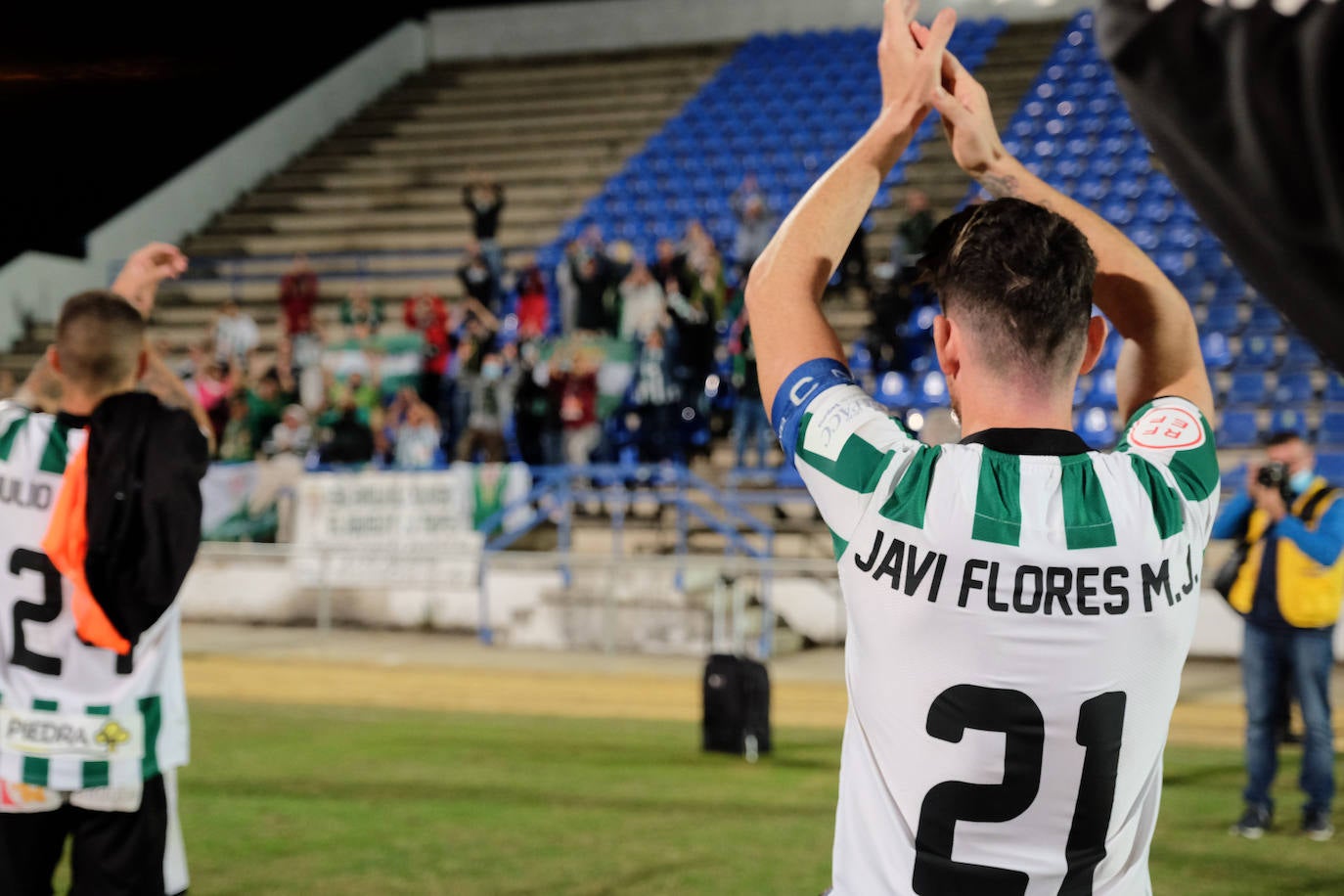 Así ha celebrado el Córdoba CF la clasificación para la Copa del Rey ante el Xerez CD, en imágenes