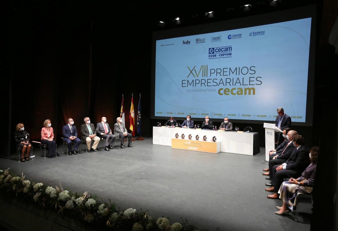 Las imágenes de la gala de Premios Cecam