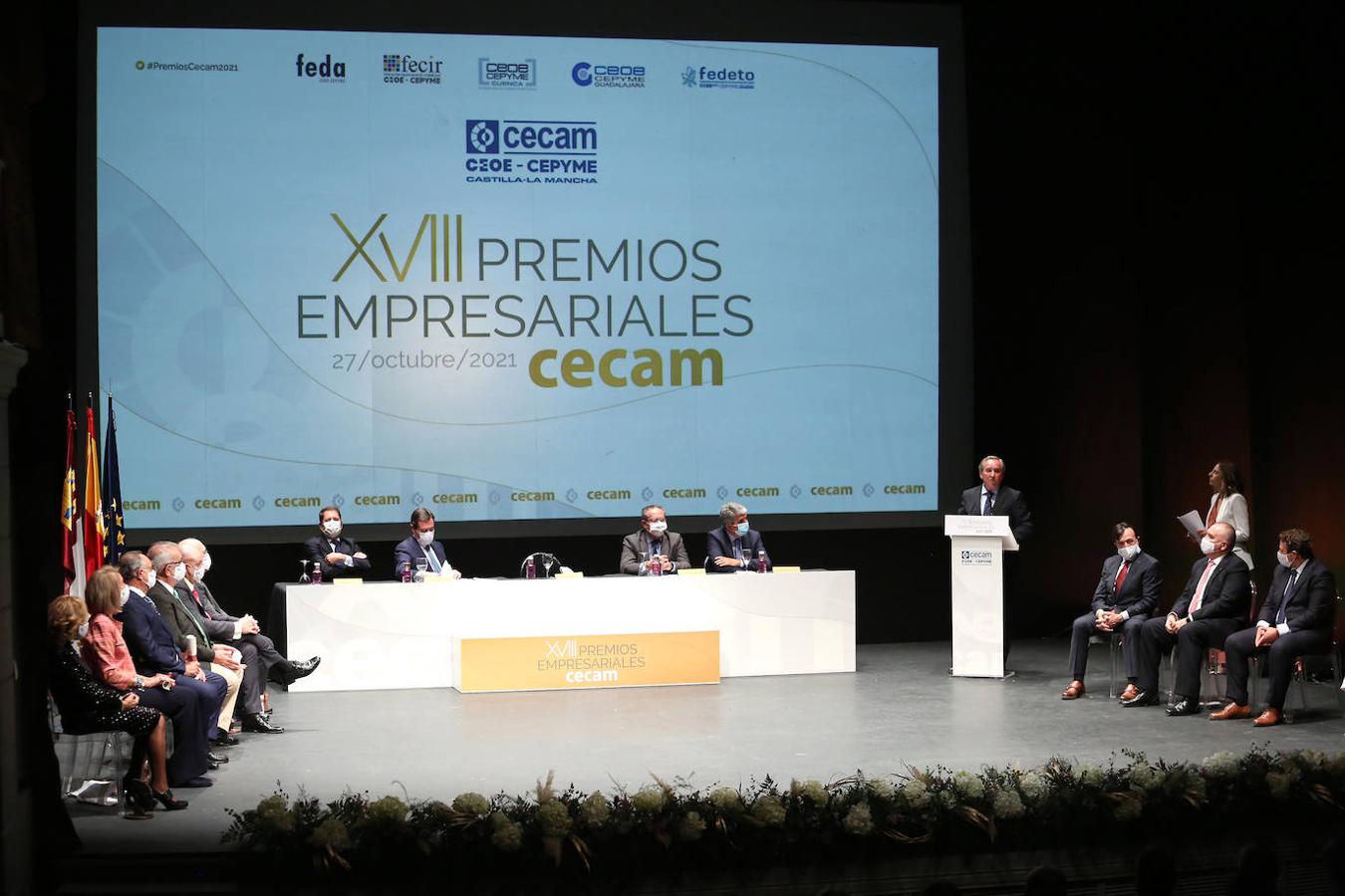 Las imágenes de la gala de Premios Cecam