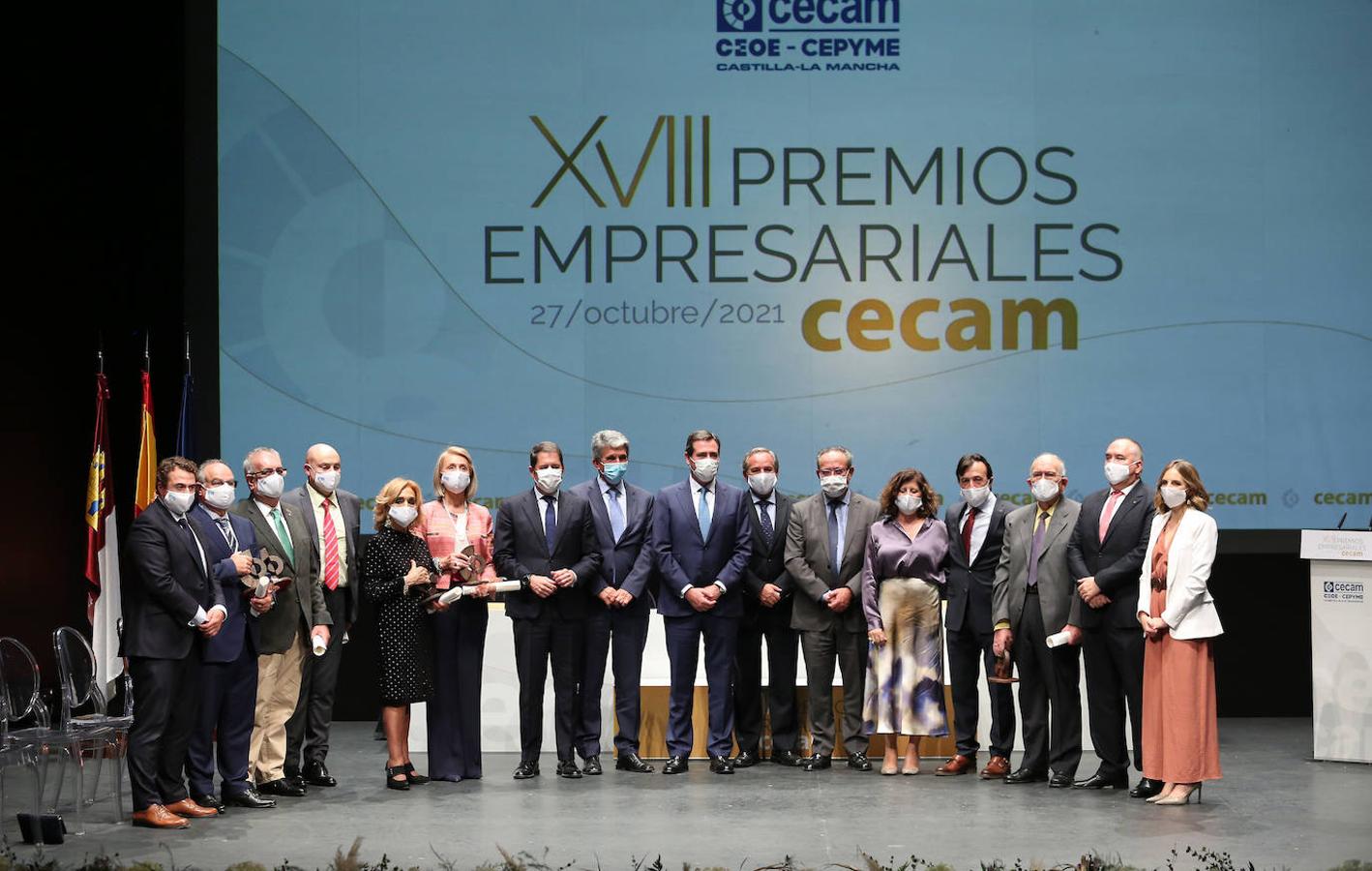 Las imágenes de la gala de Premios Cecam