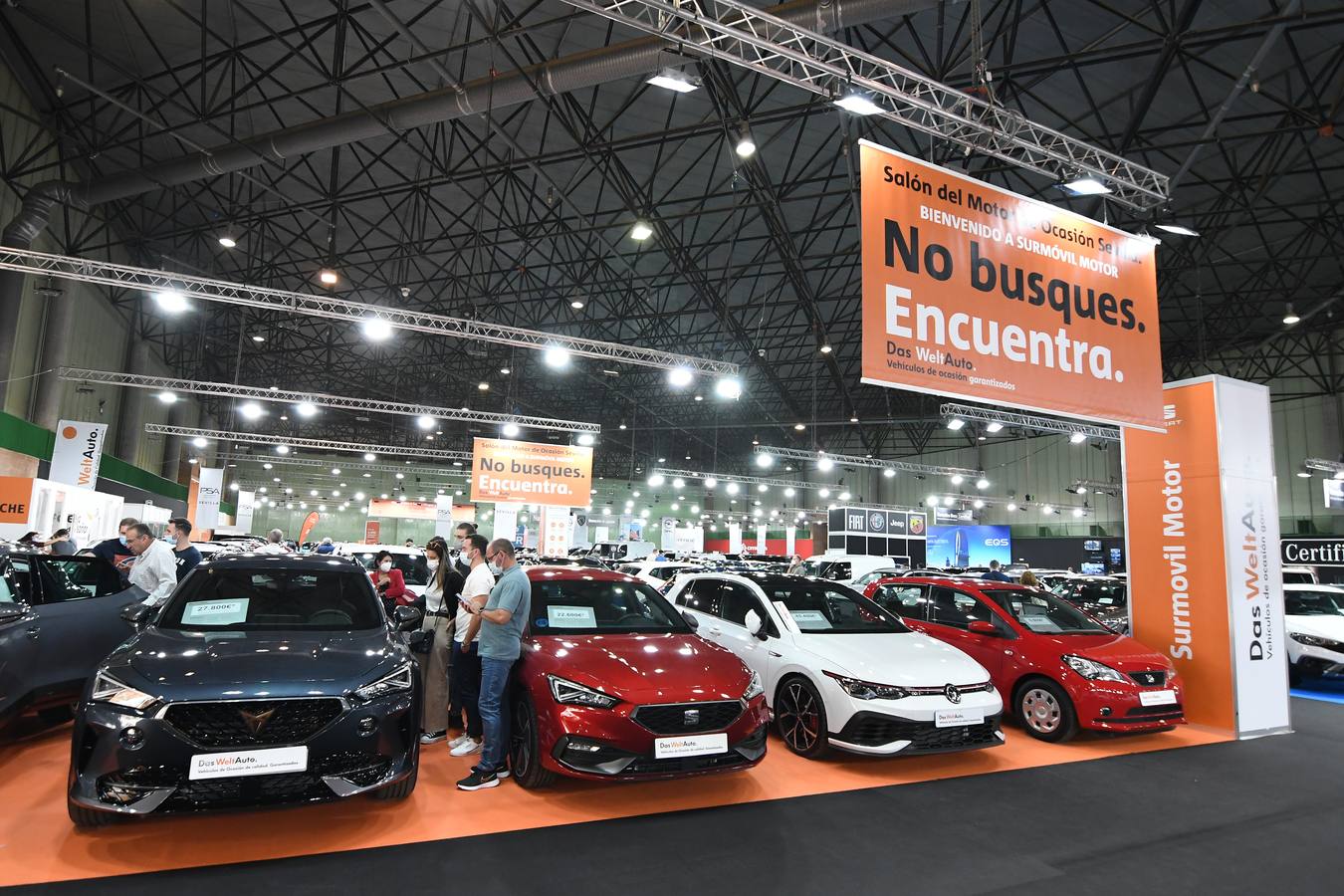 Inauguración del 11º Salón del Motor de Ocasión de Sevilla, en imágenes