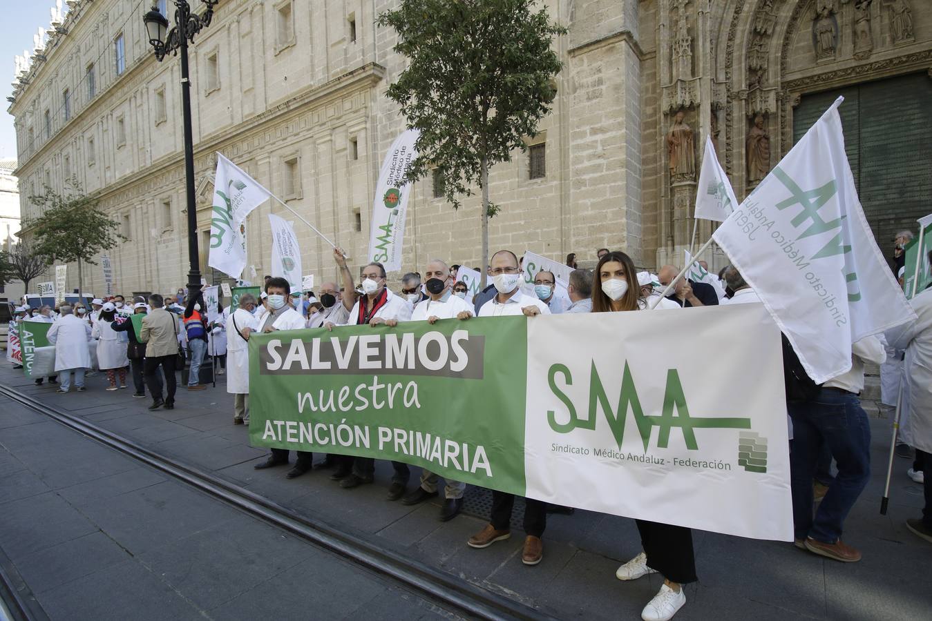 Los sindicatos exigen que se renueven todos los contratos del SAS y que se salvaguarde la atención primaria