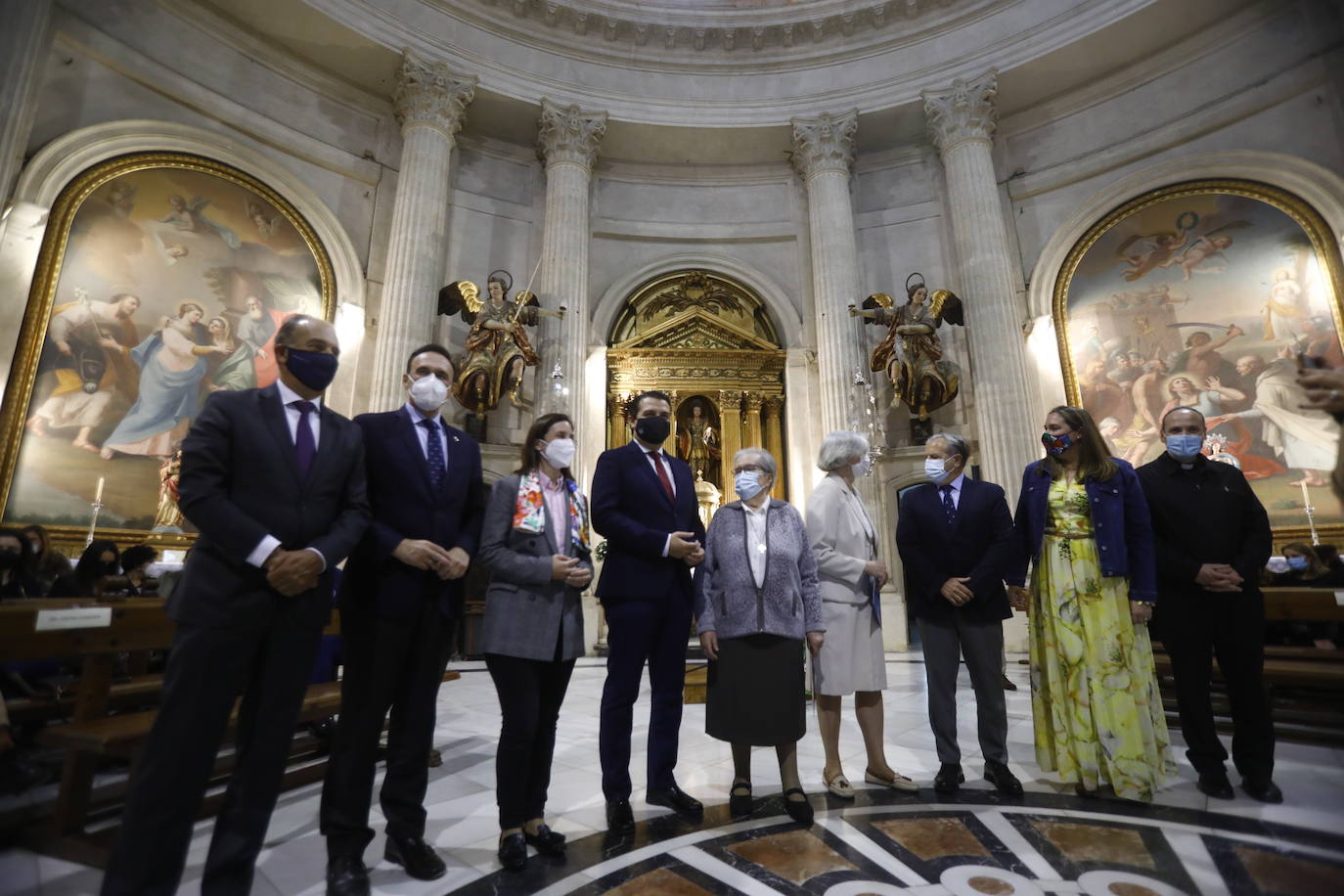 La apertura al público de la iglesia de Santa Victoria en Córdoba, en imágenes