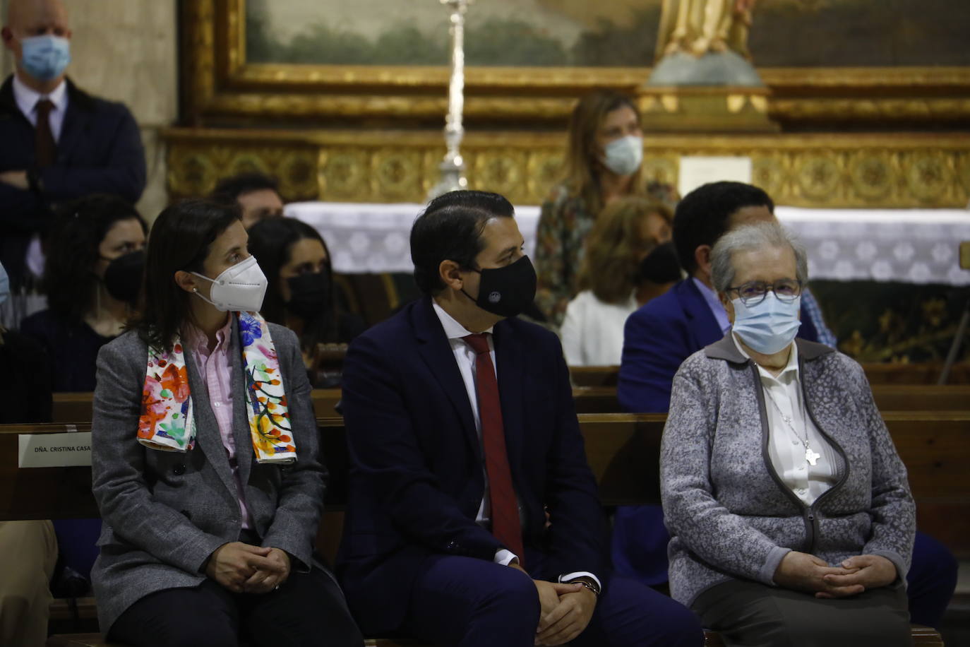 La apertura al público de la iglesia de Santa Victoria en Córdoba, en imágenes