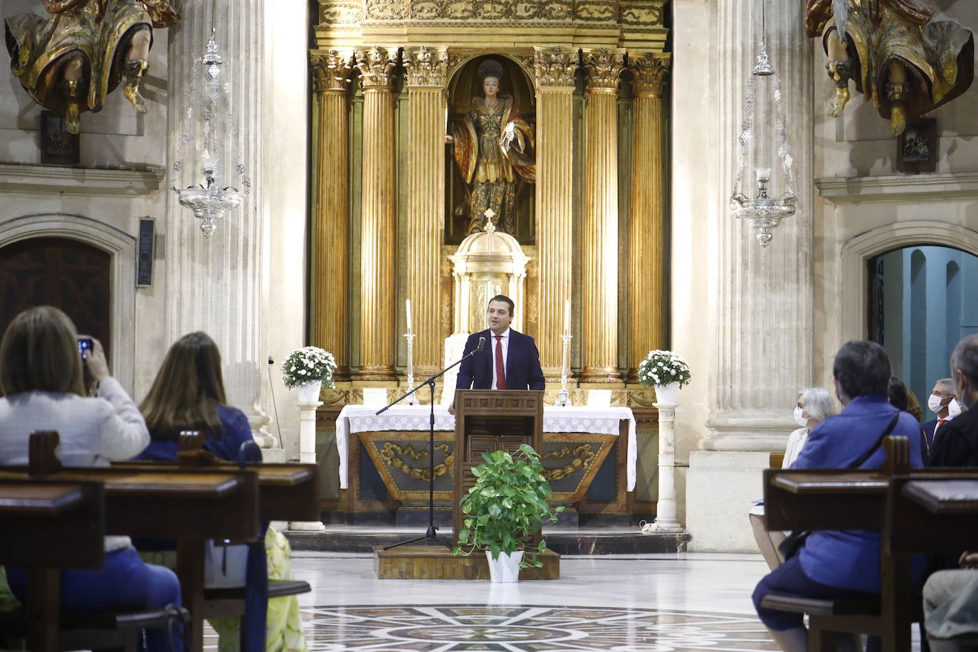 La apertura al público de la iglesia de Santa Victoria en Córdoba, en imágenes