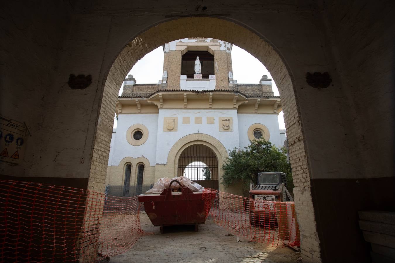 Reforma del antiguo pabellón de ingresos de la cárcel de Ranilla, en imágenes