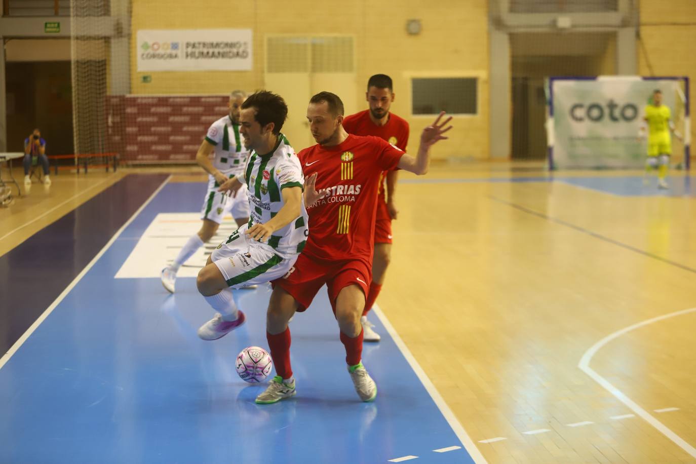 El Córdoba Patrimonio - Santa Coloma de fútbol sala, en imágenes