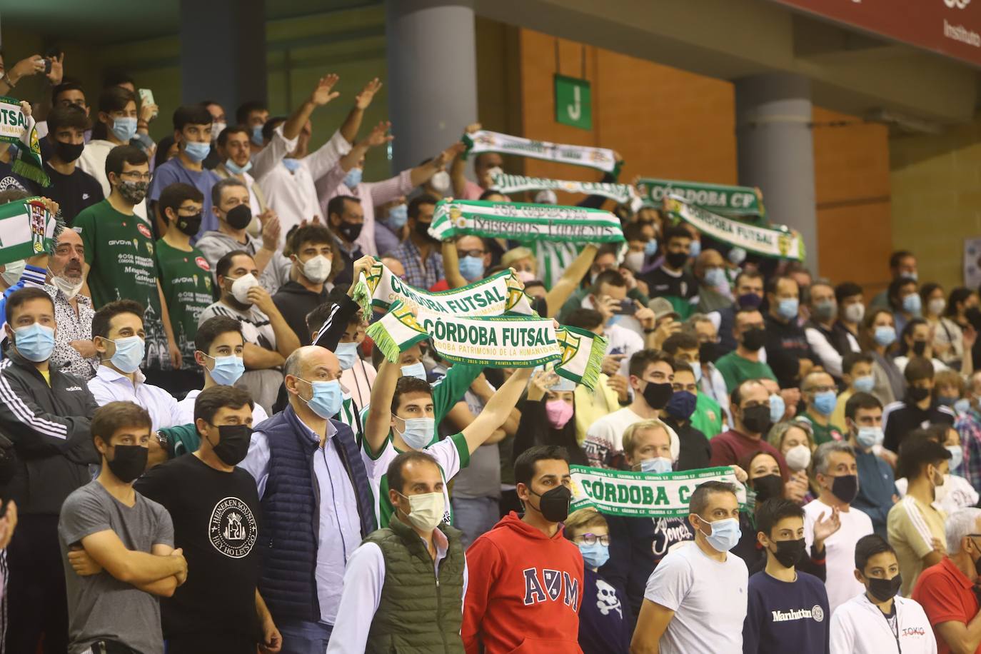 El Córdoba Patrimonio - Santa Coloma de fútbol sala, en imágenes