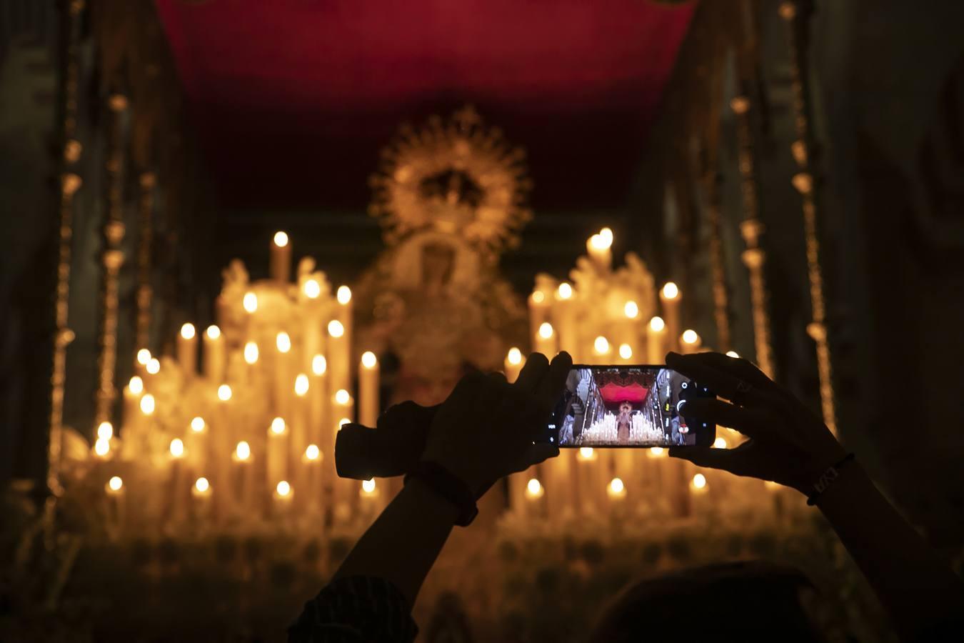 La procesión fallida de la Virgen de la O de Córdoba, en imágenes