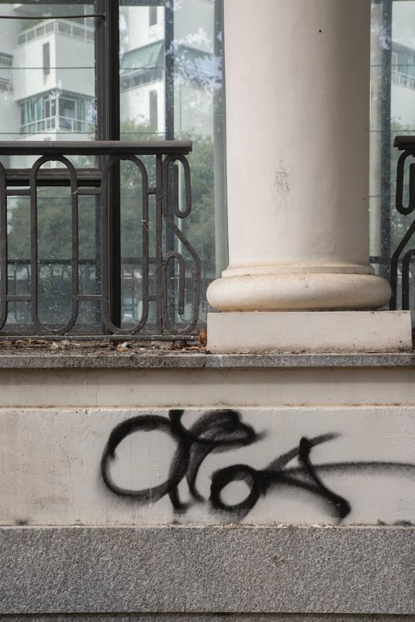 El deterioro de la Pérgola de Córdoba, en imágenes