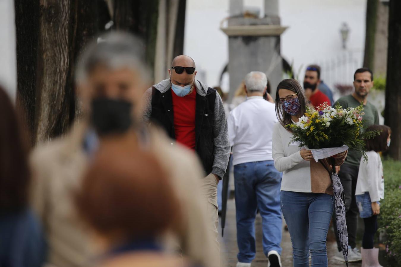 Las visitas a los cementerios el Día de Todos Los Santos en Córdoba, en imágenes