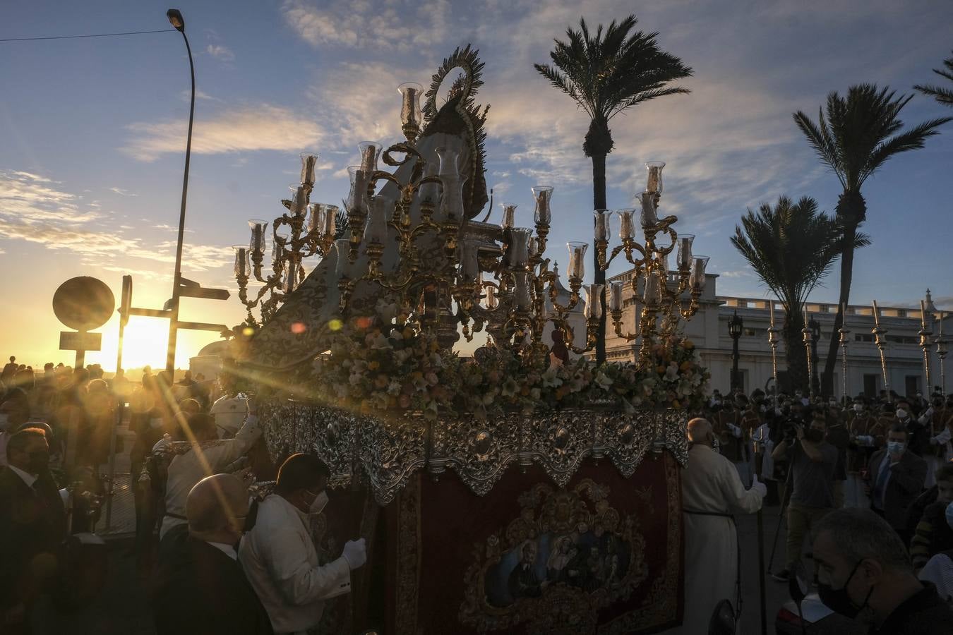 Procesión de La Palma en Cádiz