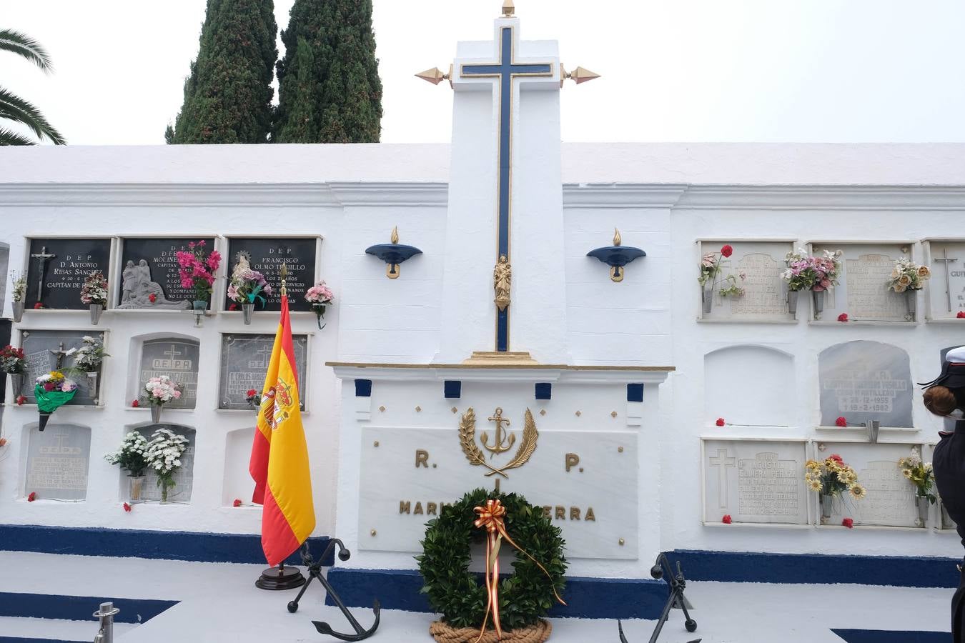 Homenaje en San Fernando a los fallecidos de la Armada