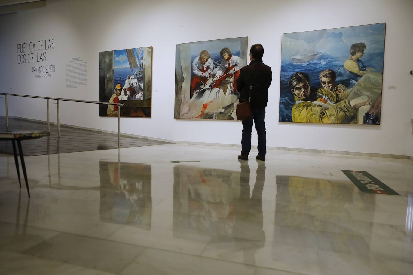 La exposición del pintor Armando Sendín en Córdoba, en imágenes