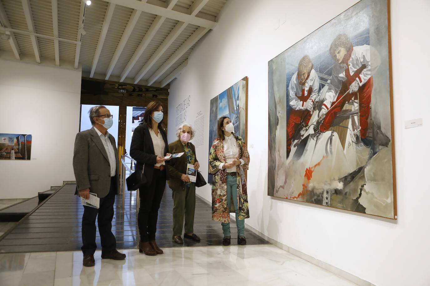 La exposición del pintor Armando Sendín en Córdoba, en imágenes