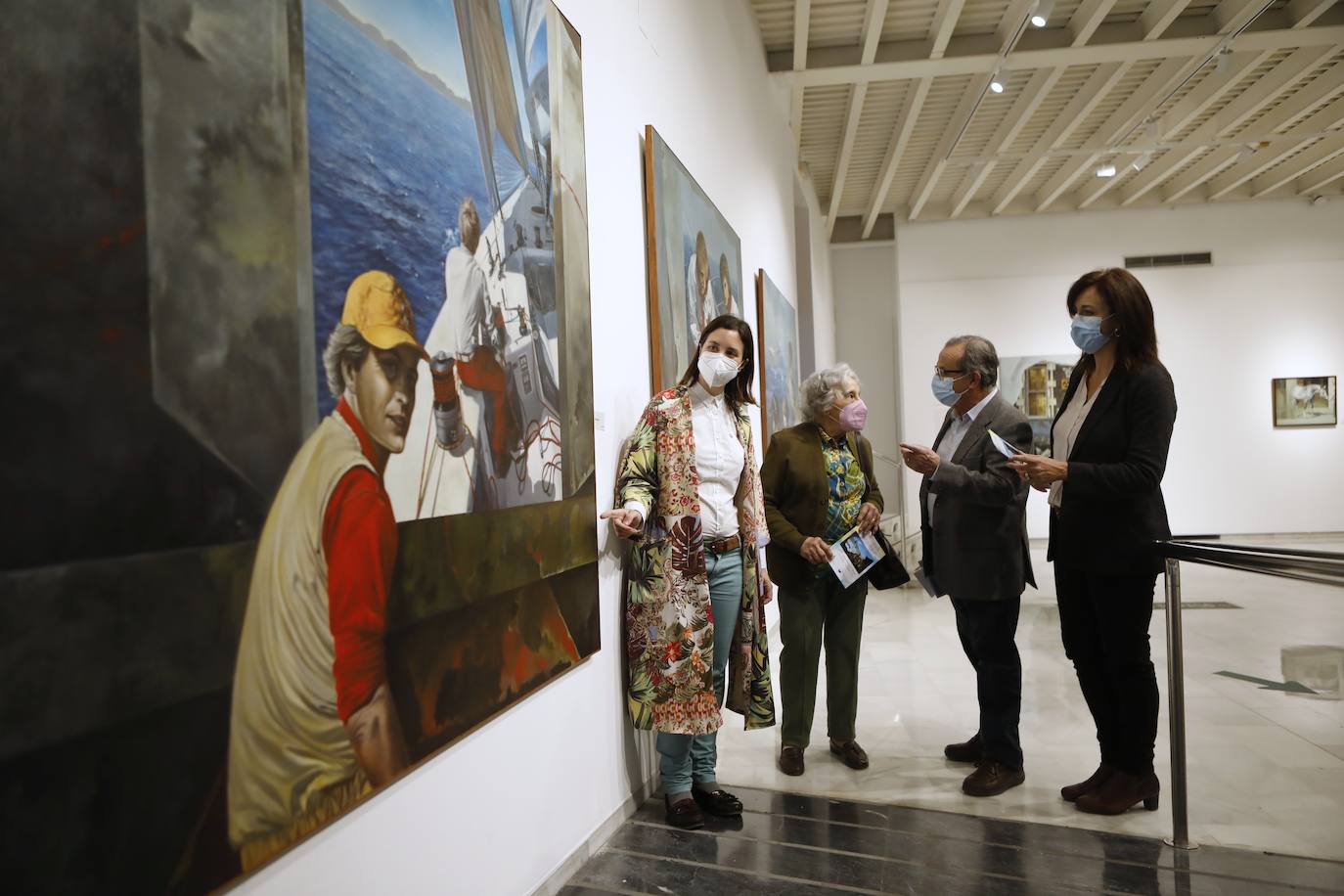 La exposición del pintor Armando Sendín en Córdoba, en imágenes