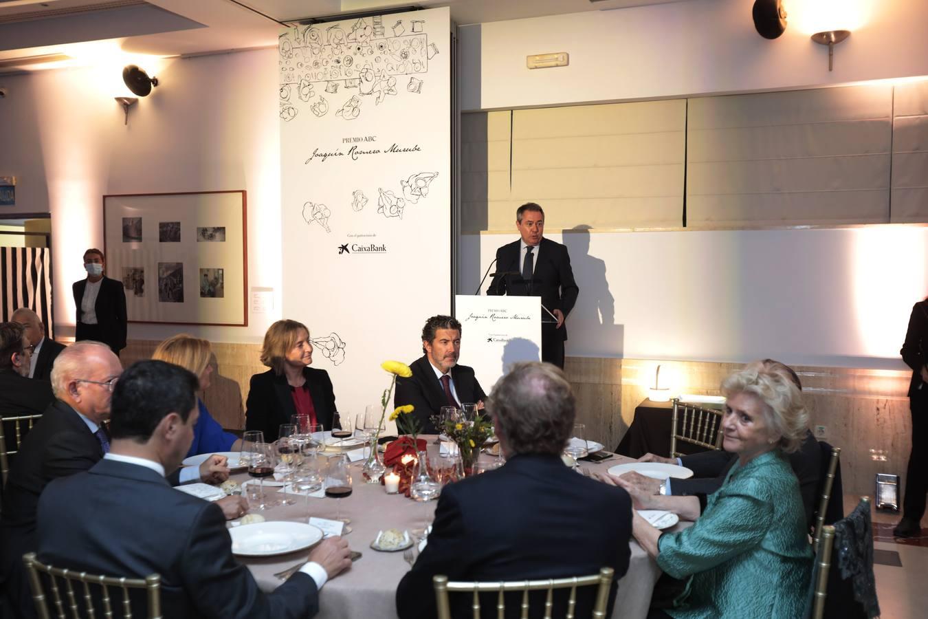 Juan Espadas, alcalde de Sevilla durante la entrega del XXI Premio Joaquín Romero Murube