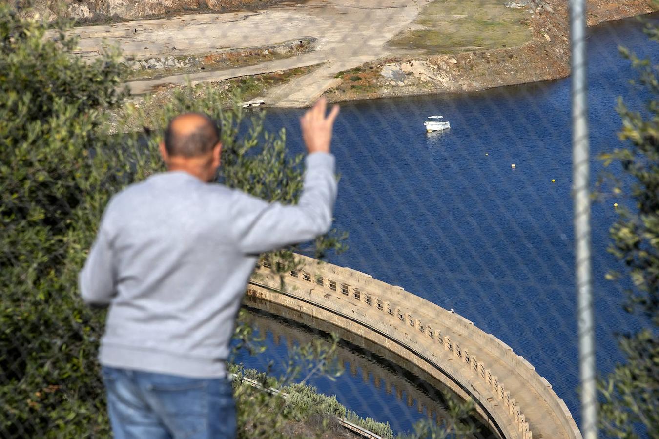 La sequía en el pantano de La Breña de Córdoba, en imágenes