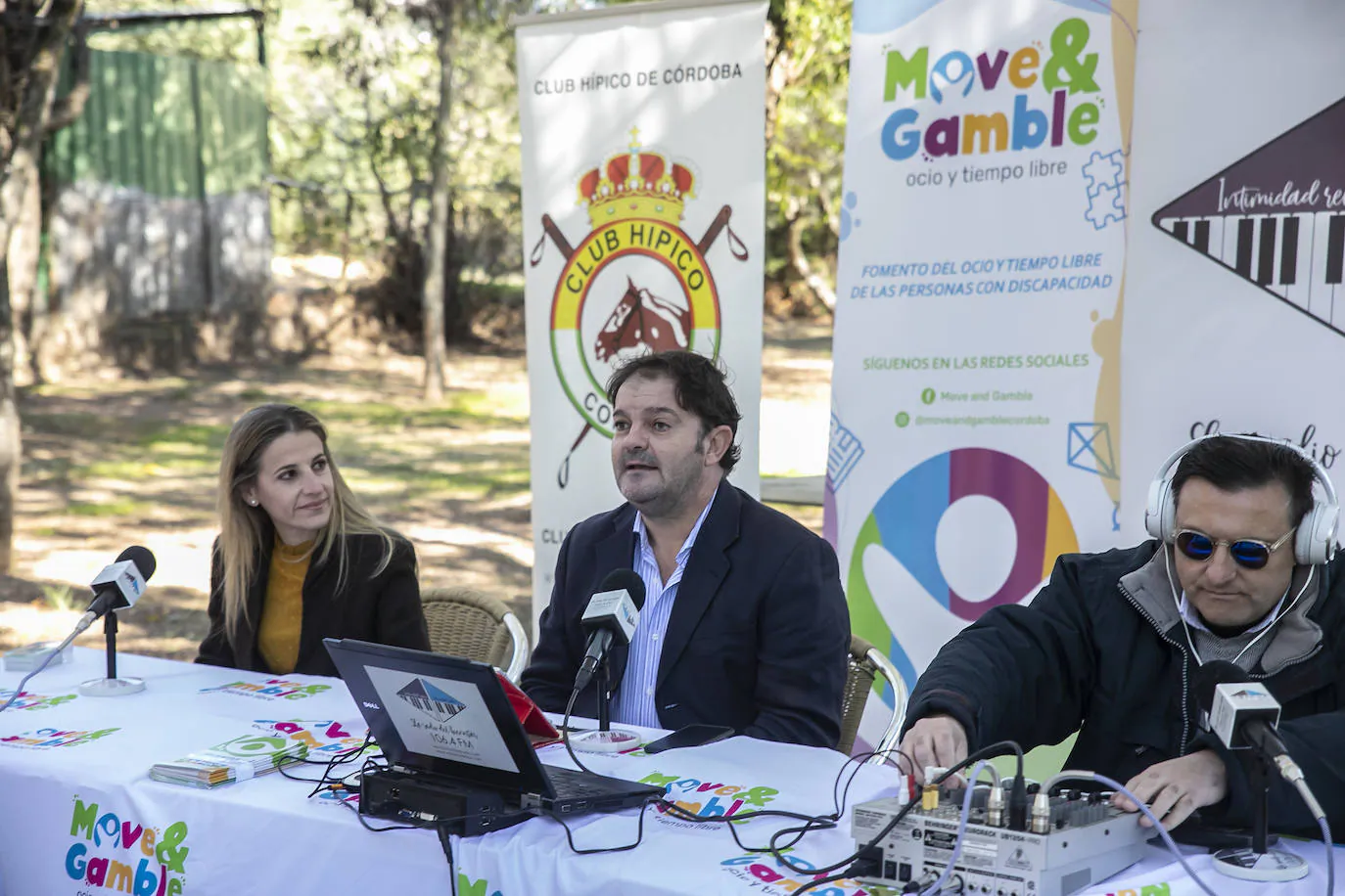 La presentación del proyecto Move and Gamble en el Club Hípico de Córdoba, en imágenes
