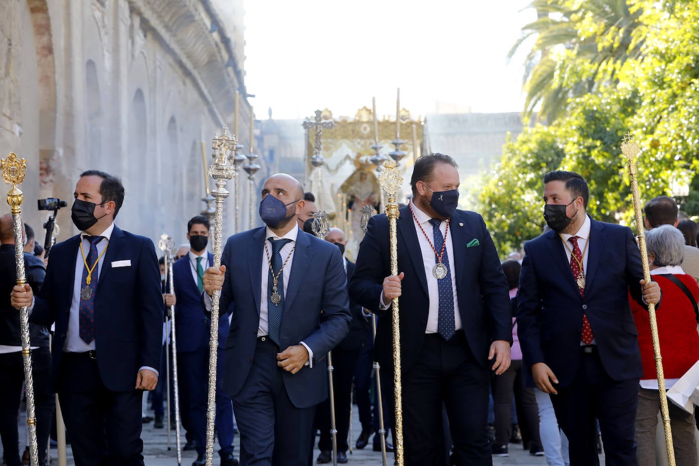 La procesión de la Virgen de la O en Córdoba, en imágenes