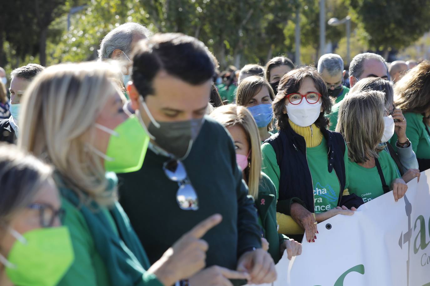 Felipe y Alfonso Reyes apadrinan la carrera contra el cáncer de Córdoba, en imágenes