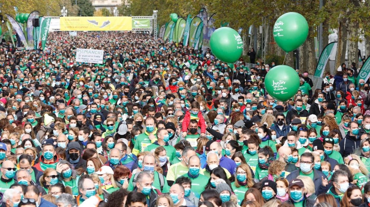 Fotogalería: Una marea verde de solidaridad para cambiar la historia en la lucha contra el cáncer