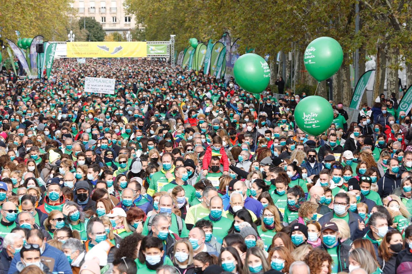 Fotogalería: Una marea verde de solidaridad para cambiar la historia en la lucha contra el cáncer