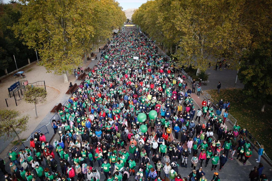 Fotogalería: Una marea verde de solidaridad para cambiar la historia en la lucha contra el cáncer