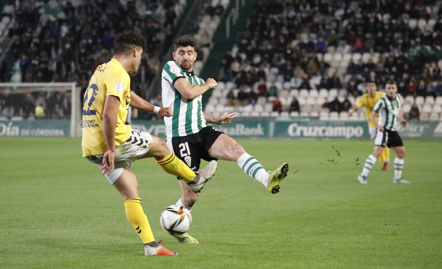 Las mejores imágenes y el ambiente en la grada del Córdoba CF - CD Ebro