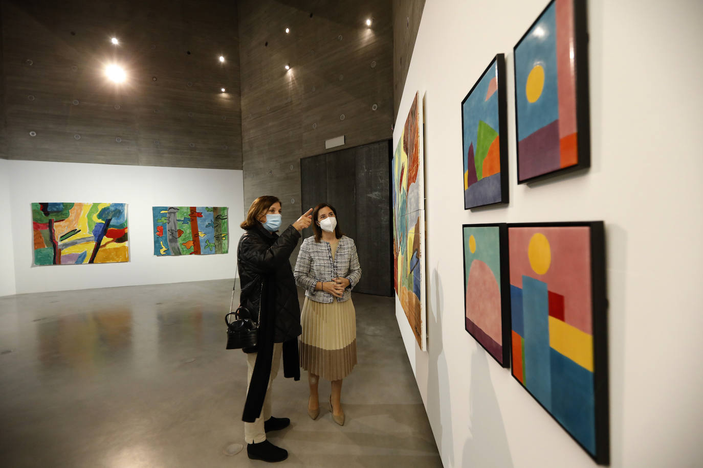 En imágenes, la exposición de Etel Adnan en el C3A en Córdoba