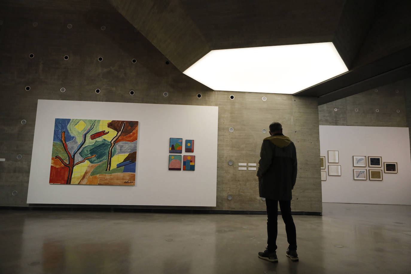 En imágenes, la exposición de Etel Adnan en el C3A en Córdoba