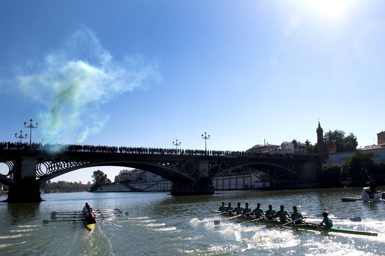 En imágenes, la 55ª edición de la Regata Sevilla-Betis