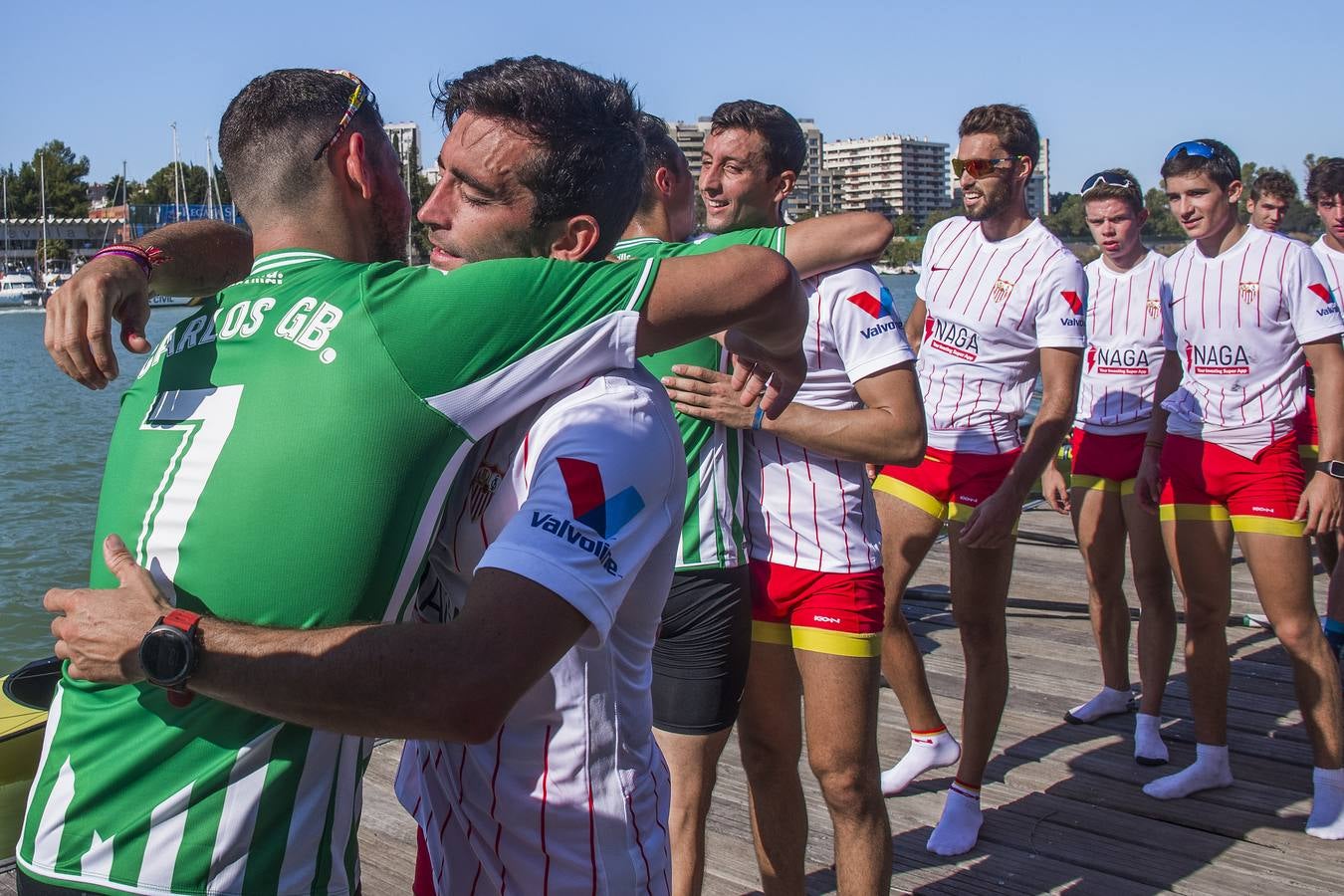 En imágenes, la 55ª edición de la Regata Sevilla-Betis